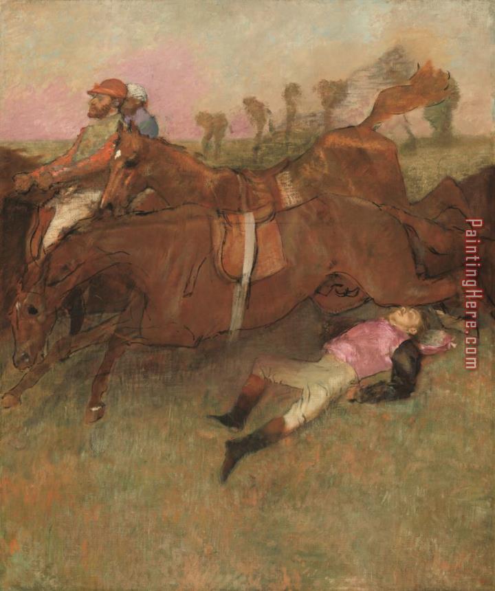 Edgar Degas Scene From The Steeplechase The Fallen Jockey